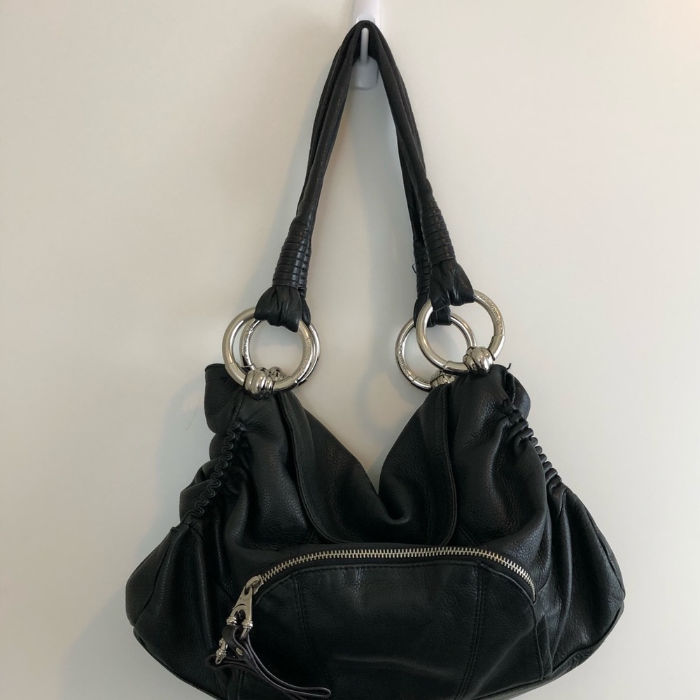 B Makowsky Black houlder Bag